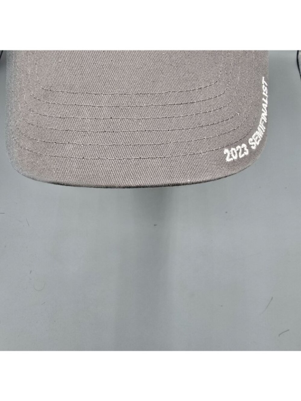 Dr Pepper Sonic Games 2023 Semifinalist Gray and White Mesh Back Dad Hat *Flaw - Picture 7 of 13